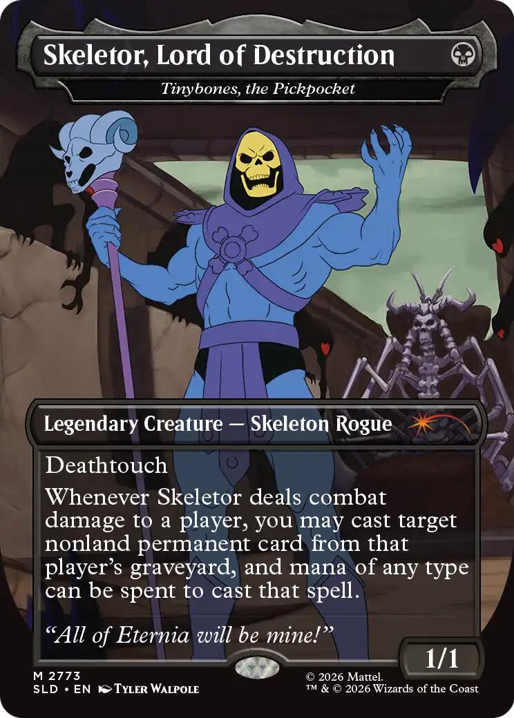 Skeletor, Lord of Destruction - Tinybones, the Pickpocket [Secret Lair Drop Series] | Red Claw Gaming
