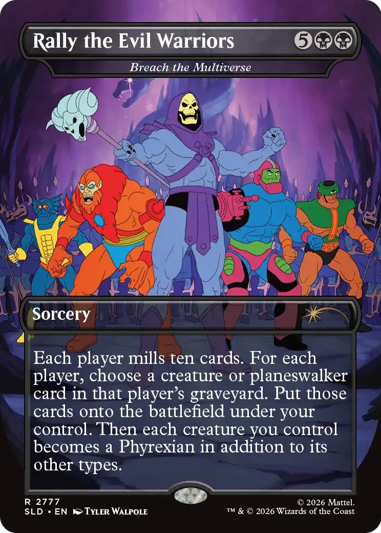 Rally the Evil Warriors - Breach the Multiverse [Secret Lair Drop Series] | Red Claw Gaming