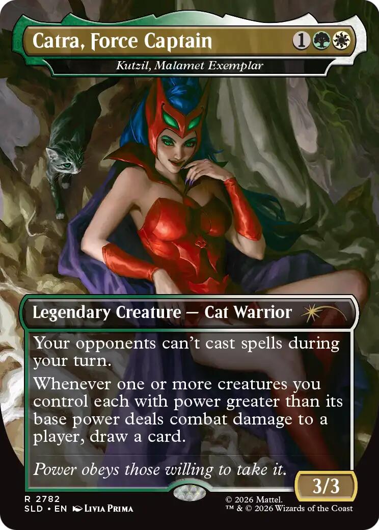 Catra, Force Captain - Kutzil, Malamet Exemplar [Secret Lair Drop Series] | Red Claw Gaming