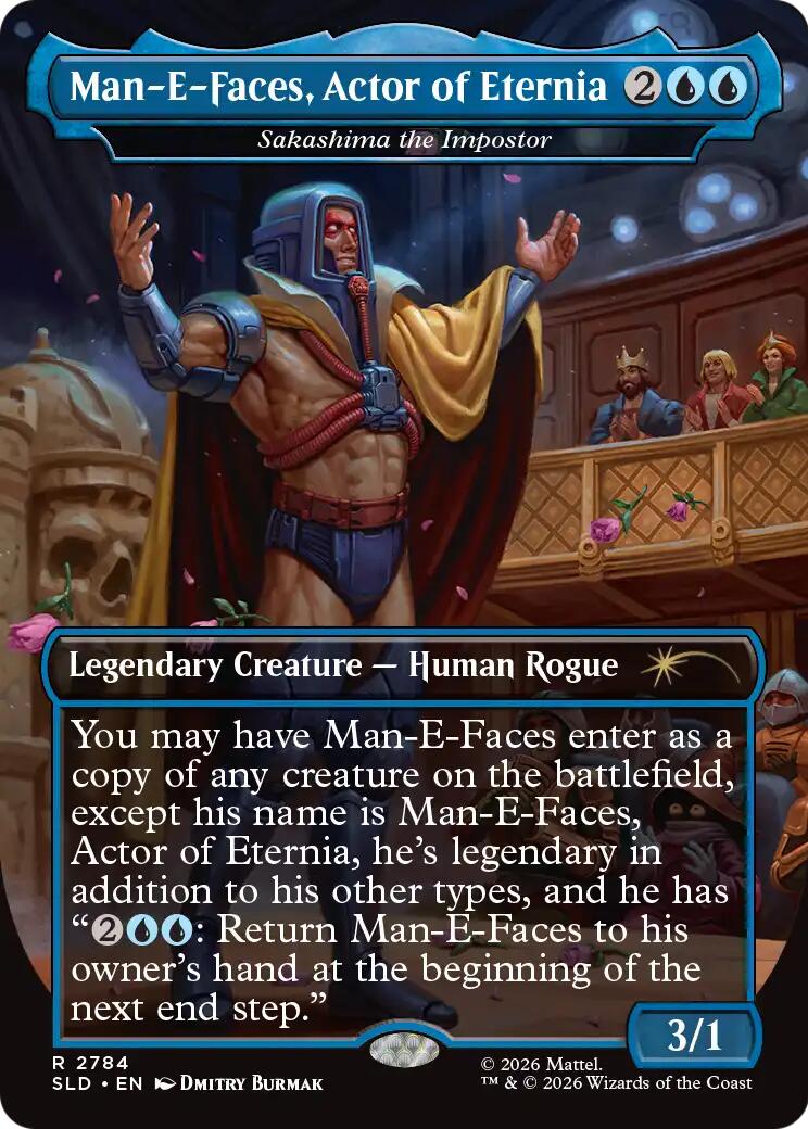 Man-E-Faces, Actor of Eternia - Sakashima the Impostor [Secret Lair Drop Series] | Red Claw Gaming