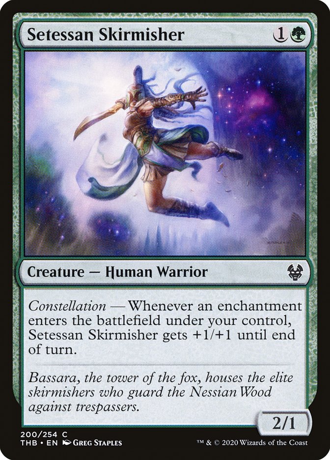Setessan Skirmisher [Theros Beyond Death] MTG Single Magic: The Gathering | Red Claw Gaming