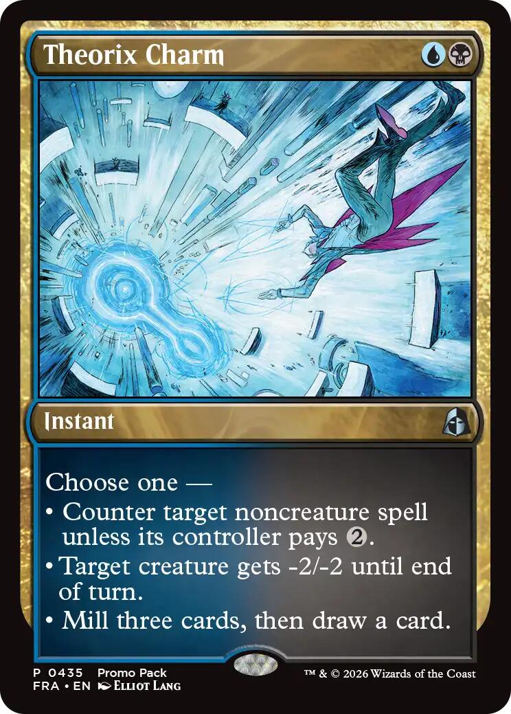 Theorix Charm [Reality Fracture Promos] | Red Claw Gaming