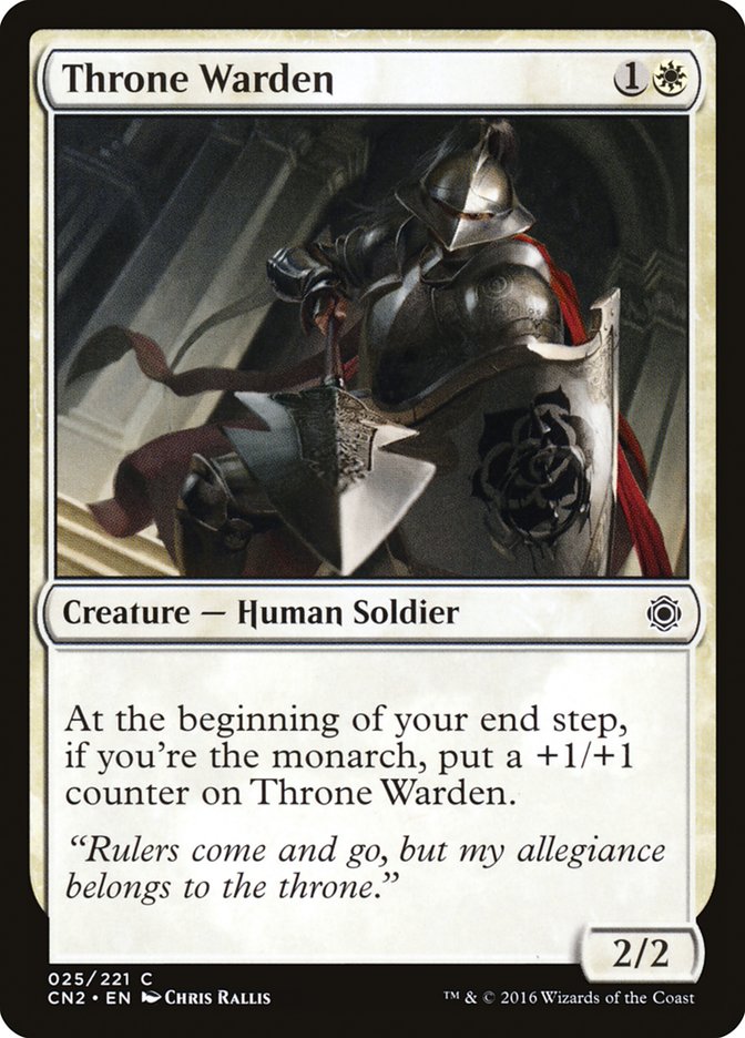 Throne Warden [Conspiracy: Take the Crown] MTG Single Magic: The Gathering | Red Claw Gaming