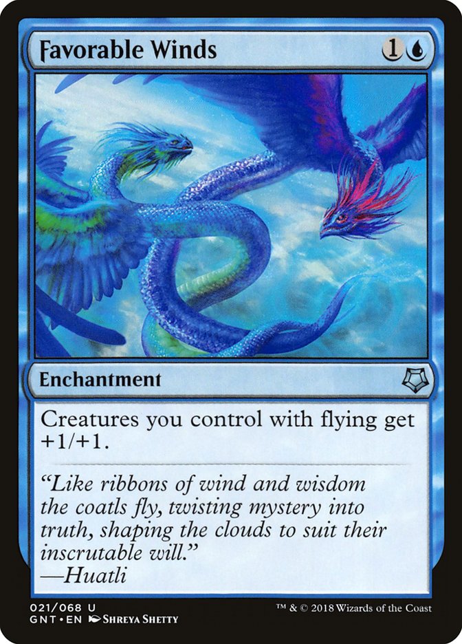 Favorable Winds [Game Night 2018] MTG Single Magic: The Gathering | Red Claw Gaming