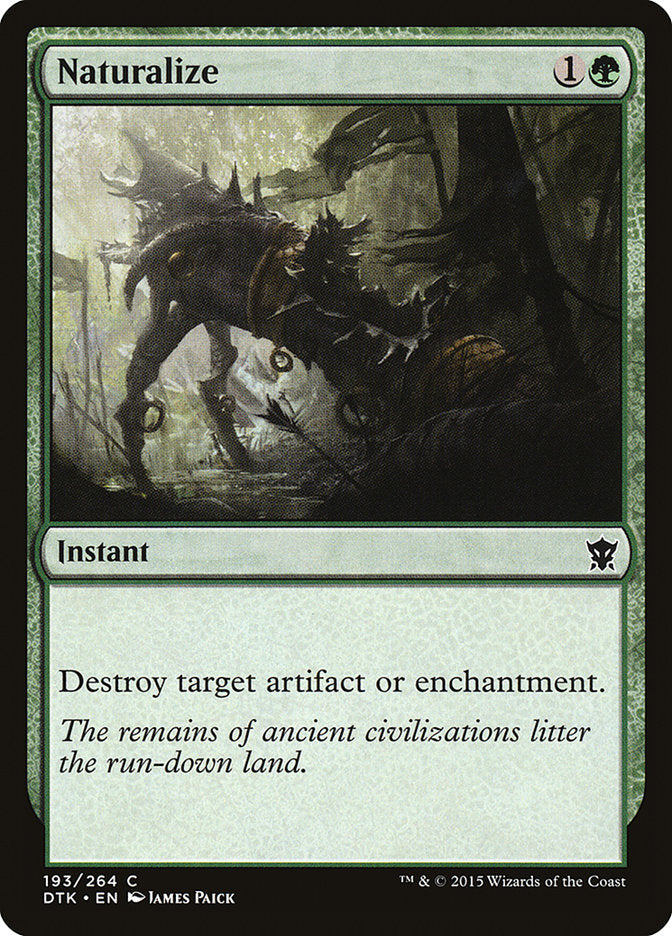 Naturalize [Dragons of Tarkir] MTG Single Magic: The Gathering | Red Claw Gaming