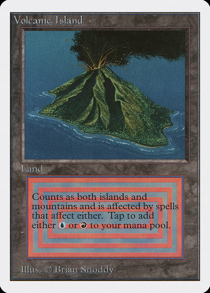 Volcanic Island [Unlimited Edition] MTG Single Magic: The Gathering | Red Claw Gaming