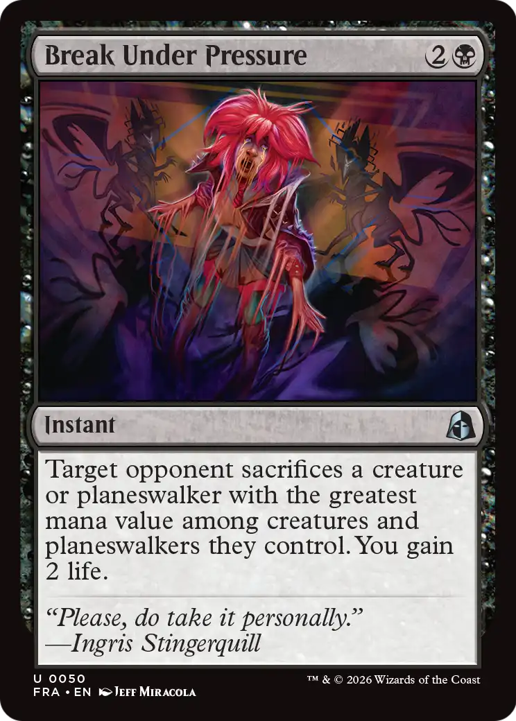 Break Under Pressure [Reality Fracture] MTG Single Magic: The Gathering | Red Claw Gaming
