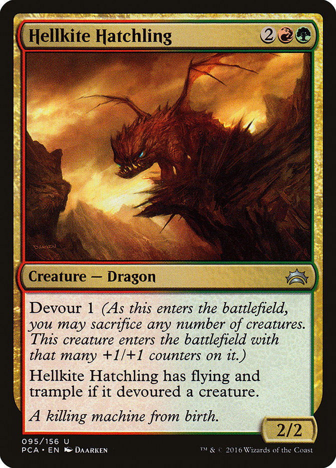 Hellkite Hatchling [Planechase Anthology] MTG Single Magic: The Gathering | Red Claw Gaming