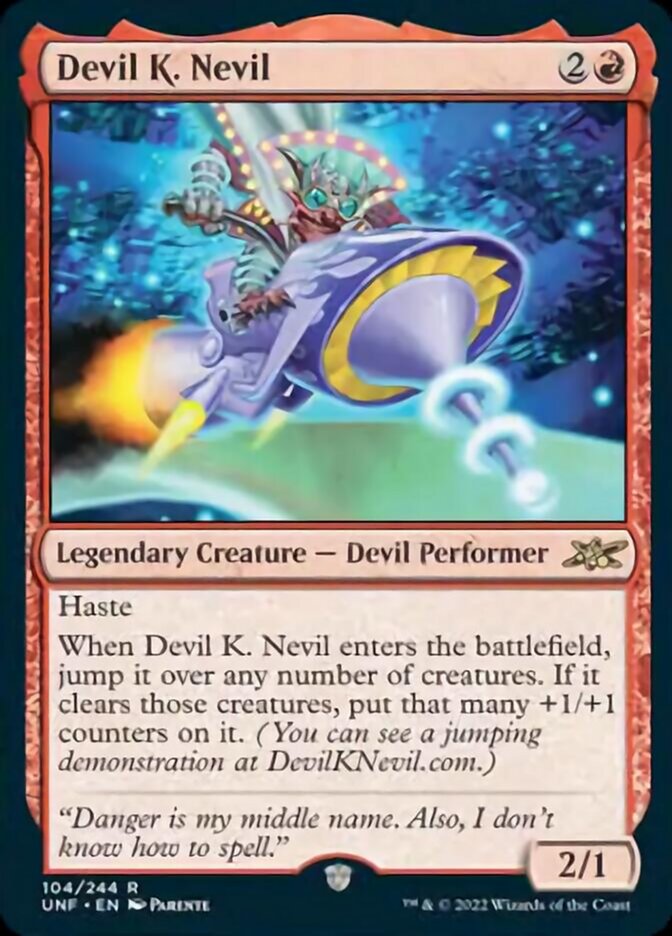 Devil K. Nevil [Unfinity] MTG Single Magic: The Gathering    | Red Claw Gaming
