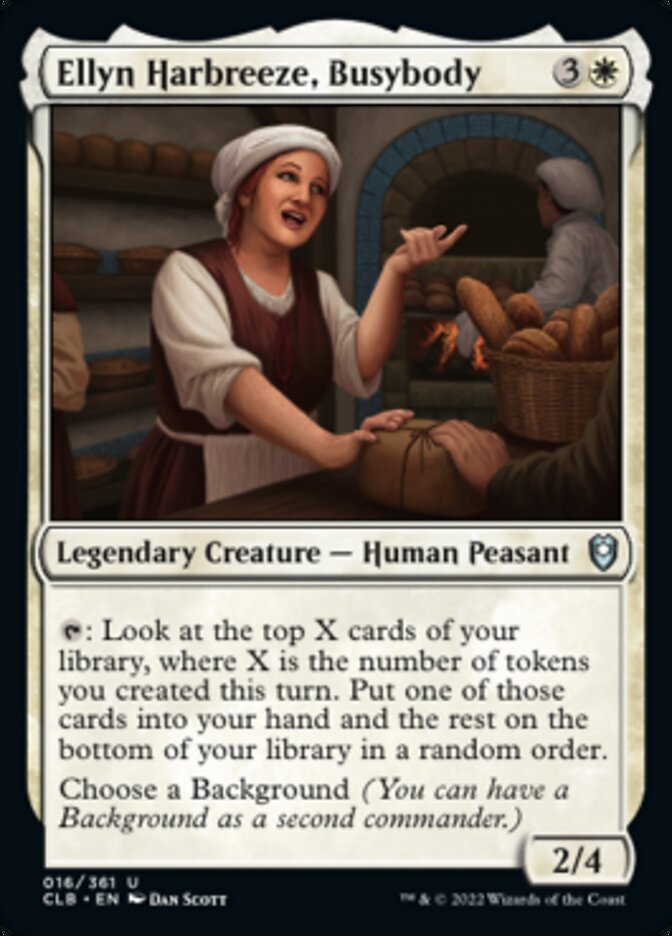 Ellyn Harbreeze, Busybody [Commander Legends: Battle for Baldur's Gate] MTG Single Magic: The Gathering | Red Claw Gaming