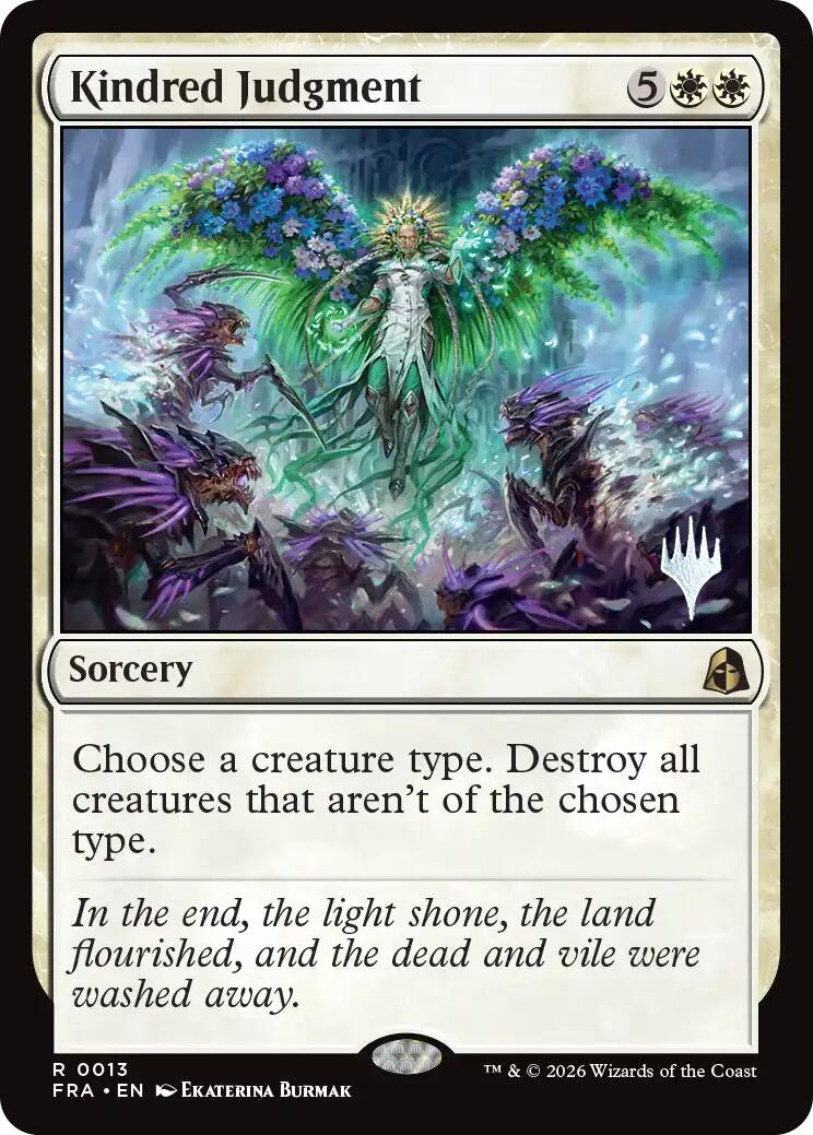 Kindred Judgment [Reality Fracture Promos] | Red Claw Gaming