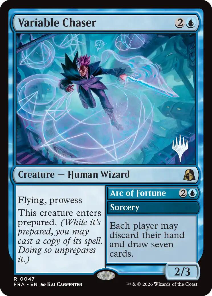 Variable Chaser [Reality Fracture Promos] | Red Claw Gaming