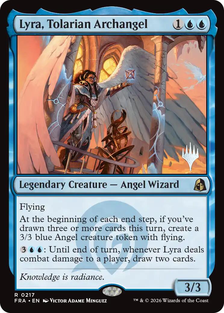 Lyra, Tolarian Archangel [Reality Fracture Promos] | Red Claw Gaming