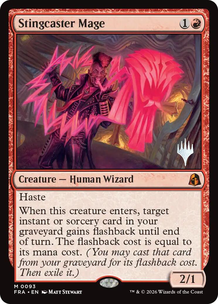 Stingcaster Mage [Reality Fracture Promos] | Red Claw Gaming