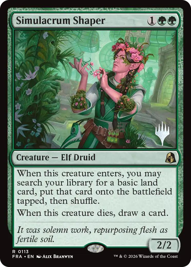Simulacrum Shaper [Reality Fracture Promos] | Red Claw Gaming