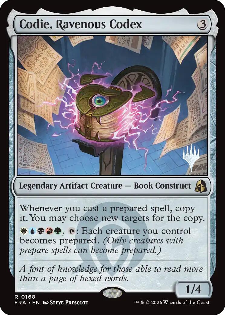 Codie, Ravenous Codex [Reality Fracture Promos] | Red Claw Gaming
