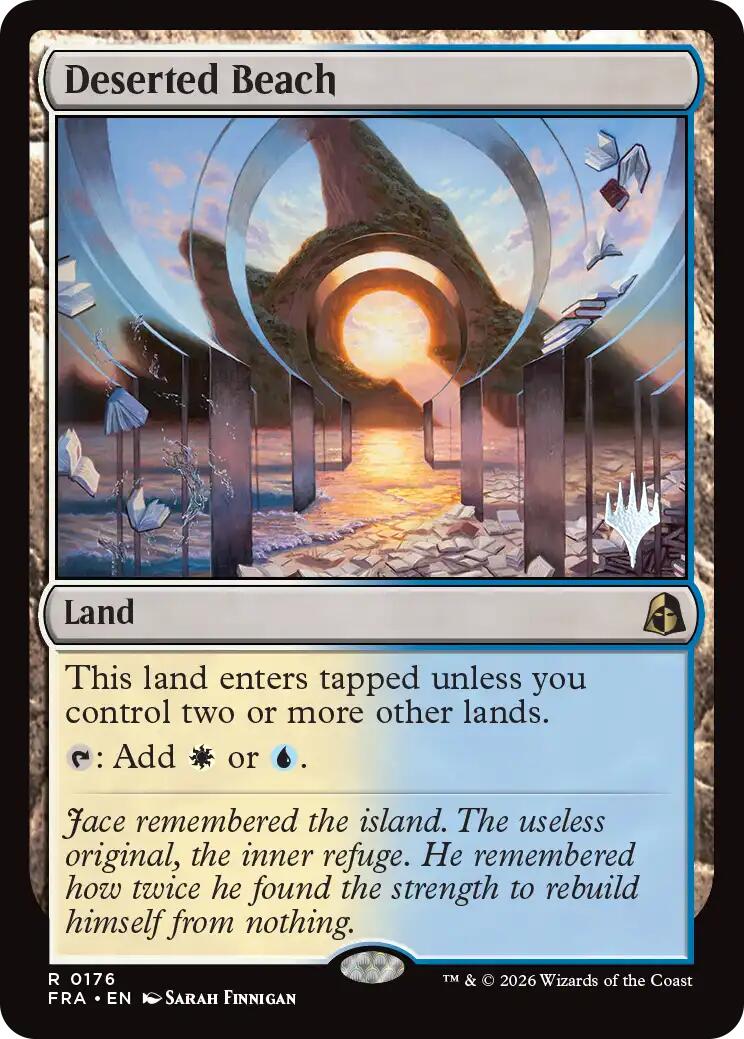 Deserted Beach [Reality Fracture Promos] | Red Claw Gaming