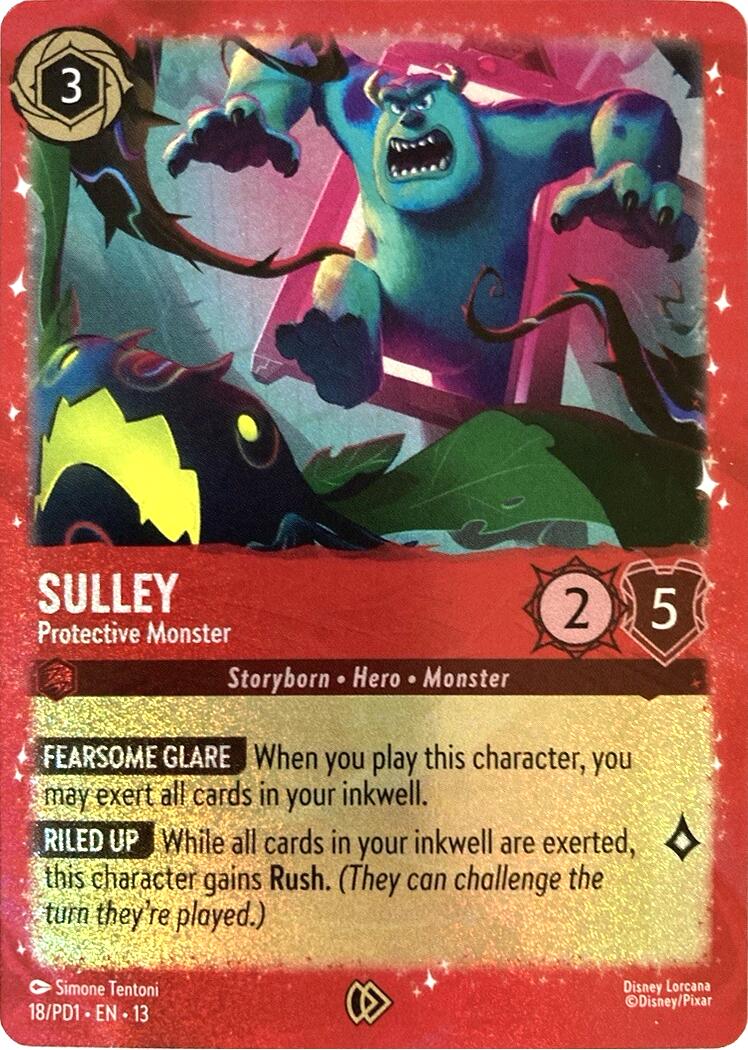 Sulley - Protective Monster (18) [Promo Cards] | Red Claw Gaming