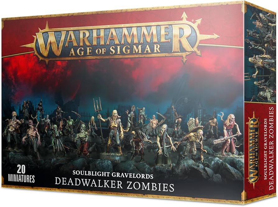 SOULBLIGHT GRAVELORDS: DEADWALKER ZOMBIES (2025) Soulblight Gravelords Games Workshop | Red Claw Gaming