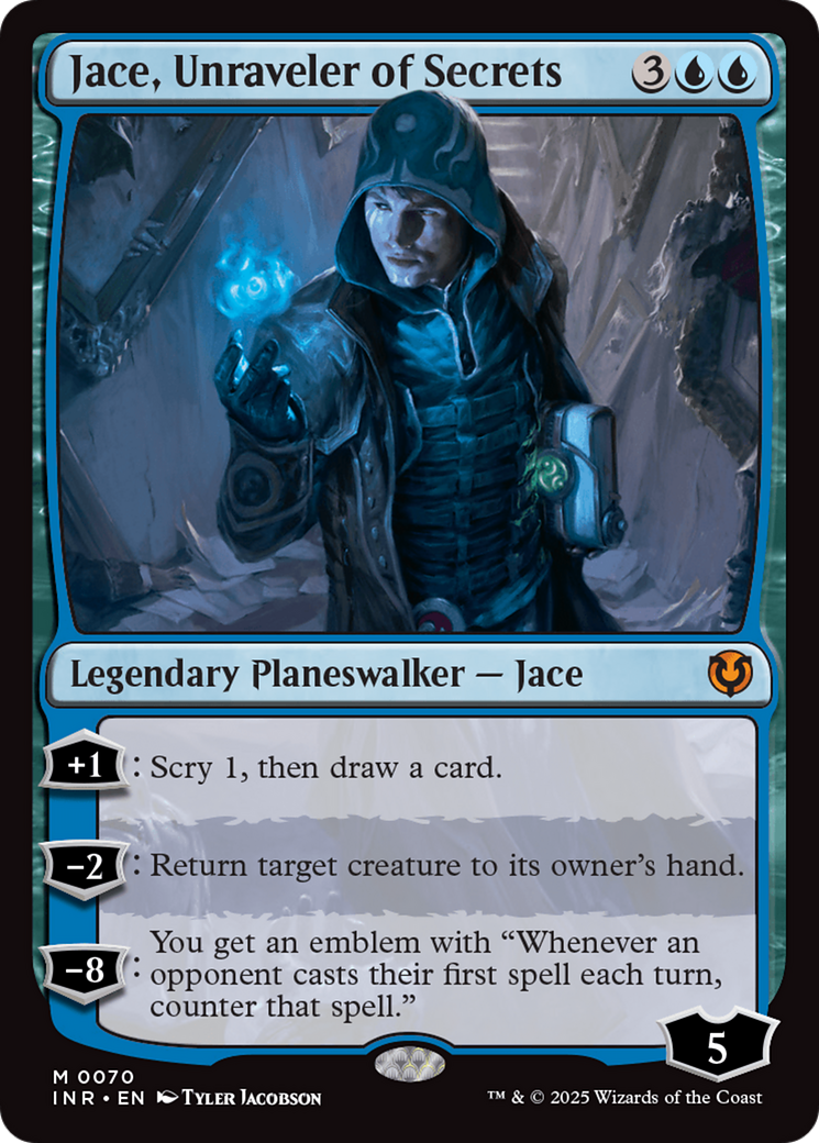 Jace, Unraveler of Secrets [Innistrad Remastered] MTG Single Magic: The Gathering | Red Claw Gaming