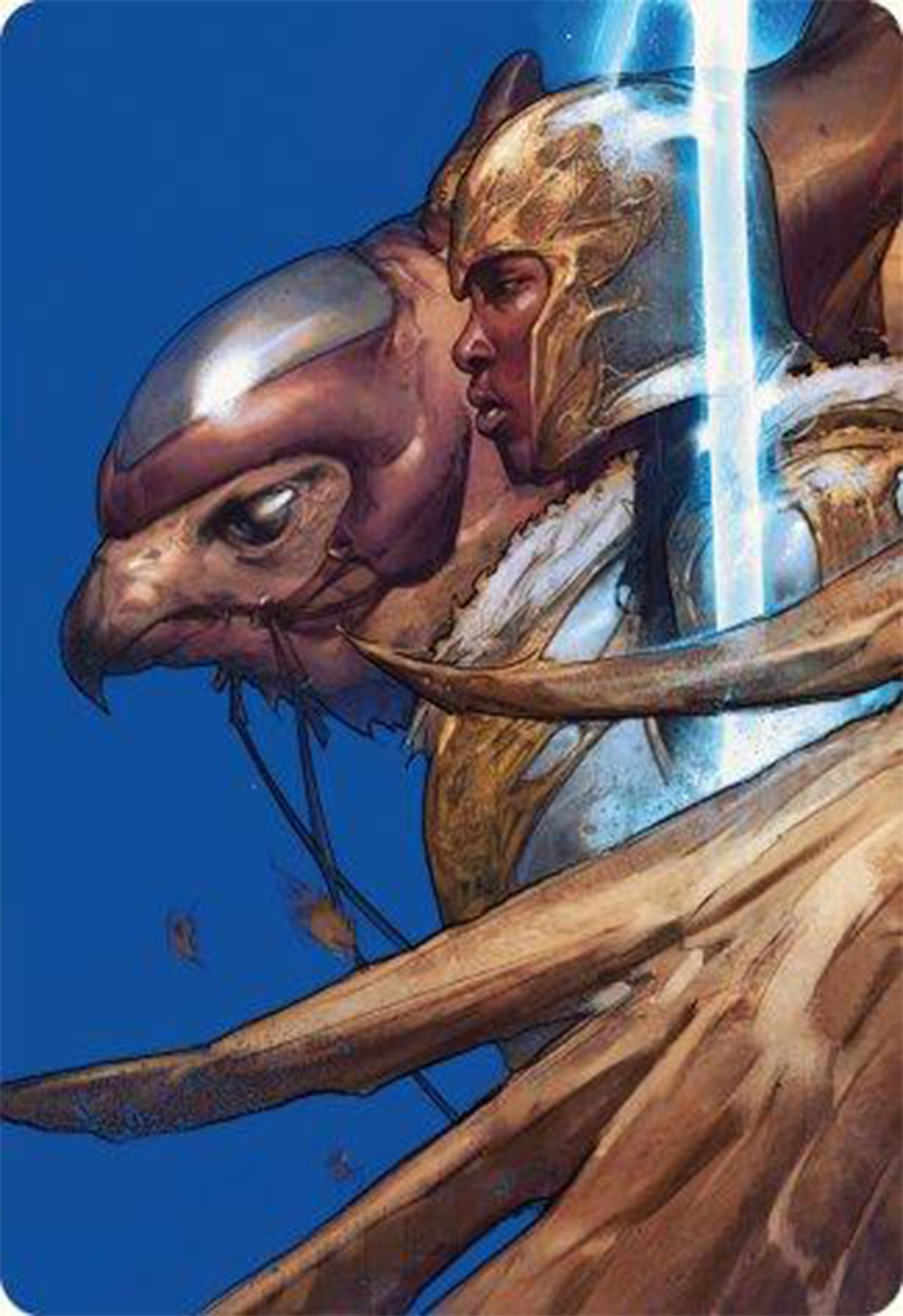 Arna Kennerud, Skycaptain Art Card [Modern Horizons 3 Art Series] MTG Single Magic: The Gathering    | Red Claw Gaming