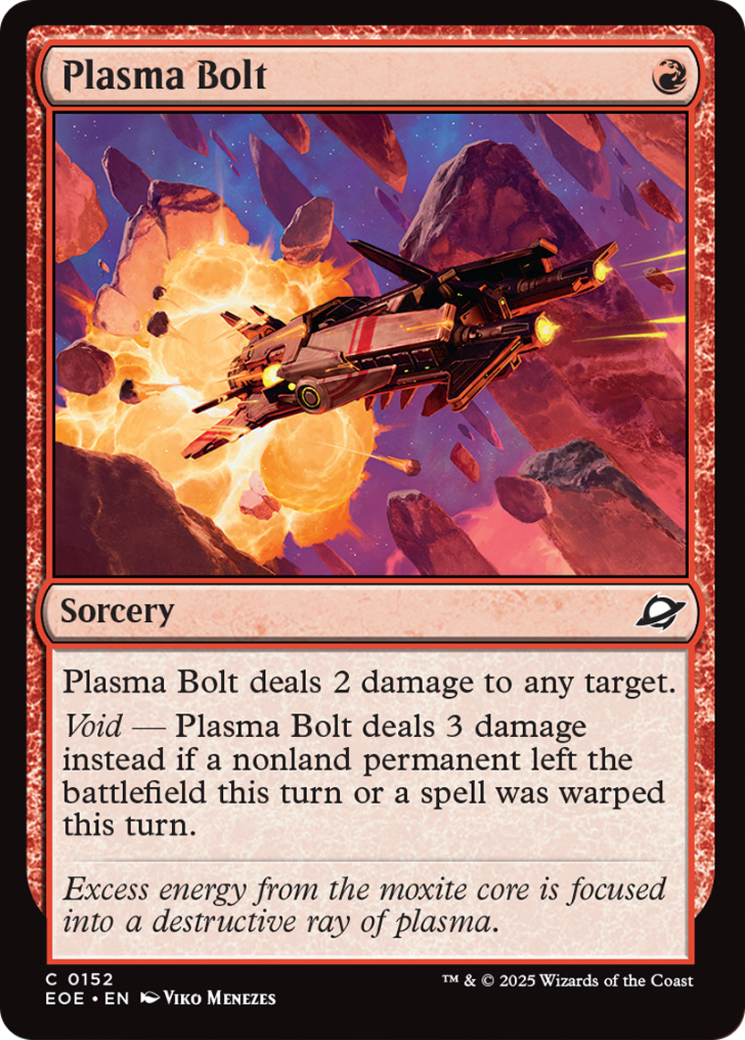 Plasma Bolt [Edge of Eternities] MTG Single Magic: The Gathering | Red Claw Gaming