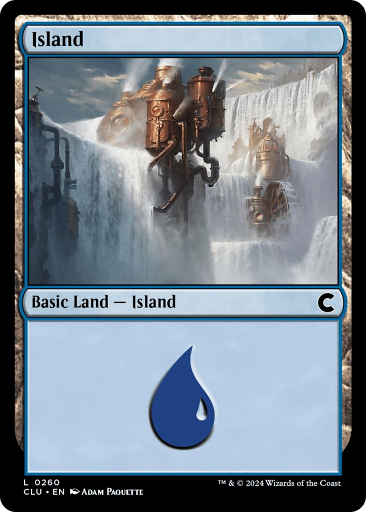 Island (0260) [Ravnica: Clue Edition] MTG Single Magic: The Gathering | Red Claw Gaming