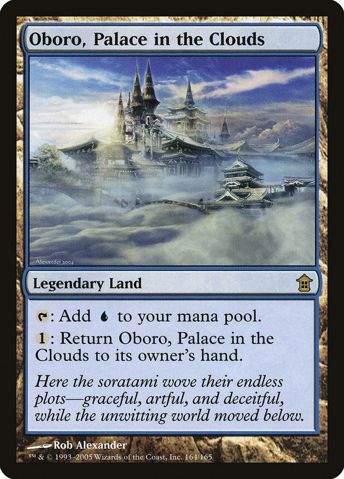 Oboro, Palace in the Clouds [Saviors of Kamigawa] MTG Single Magic: The Gathering    | Red Claw Gaming