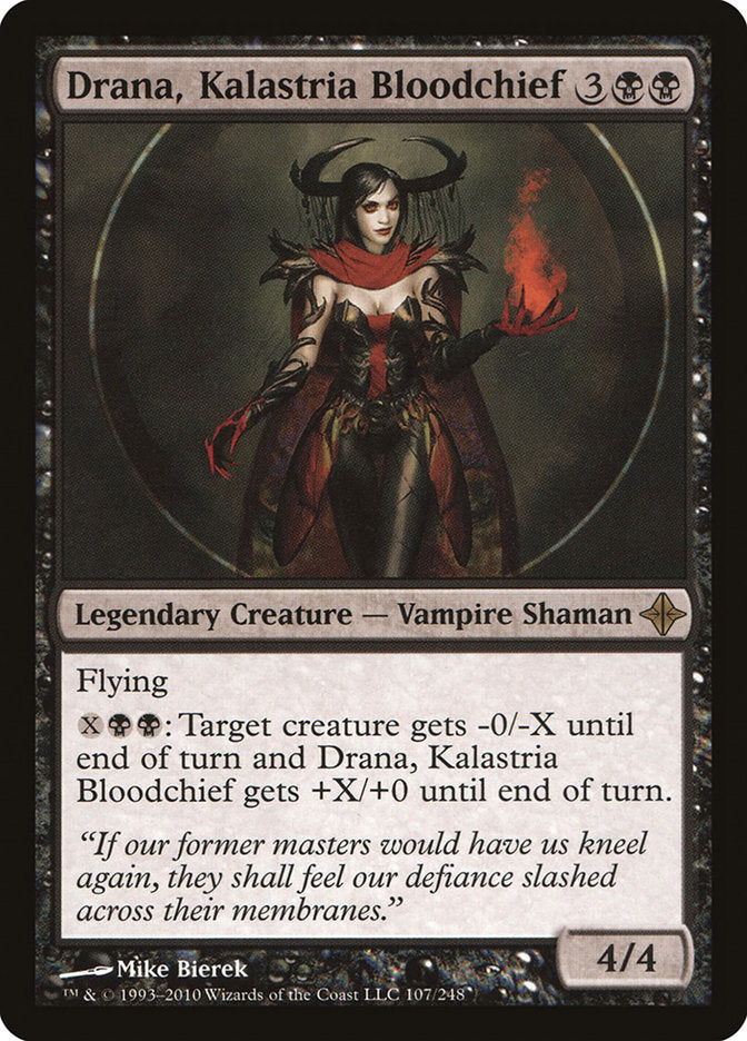 Drana, Kalastria Bloodchief [Rise of the Eldrazi] MTG Single Magic: The Gathering | Red Claw Gaming
