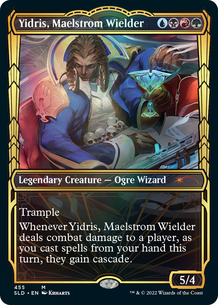 Yidris, Maelstrom Wielder (Showcase Gilded Foil) [Secret Lair Drop Series] MTG Single Magic: The Gathering | Red Claw Gaming