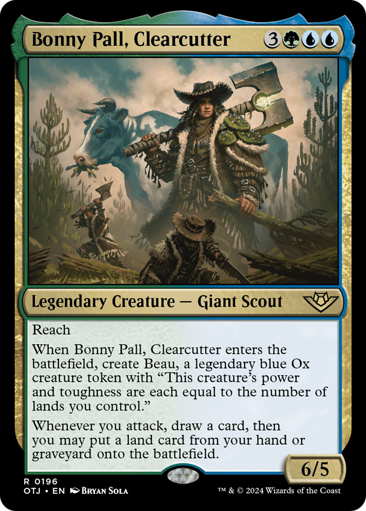 Bonny Pall, Clearcutter [Outlaws of Thunder Junction] MTG Single Magic: The Gathering    | Red Claw Gaming