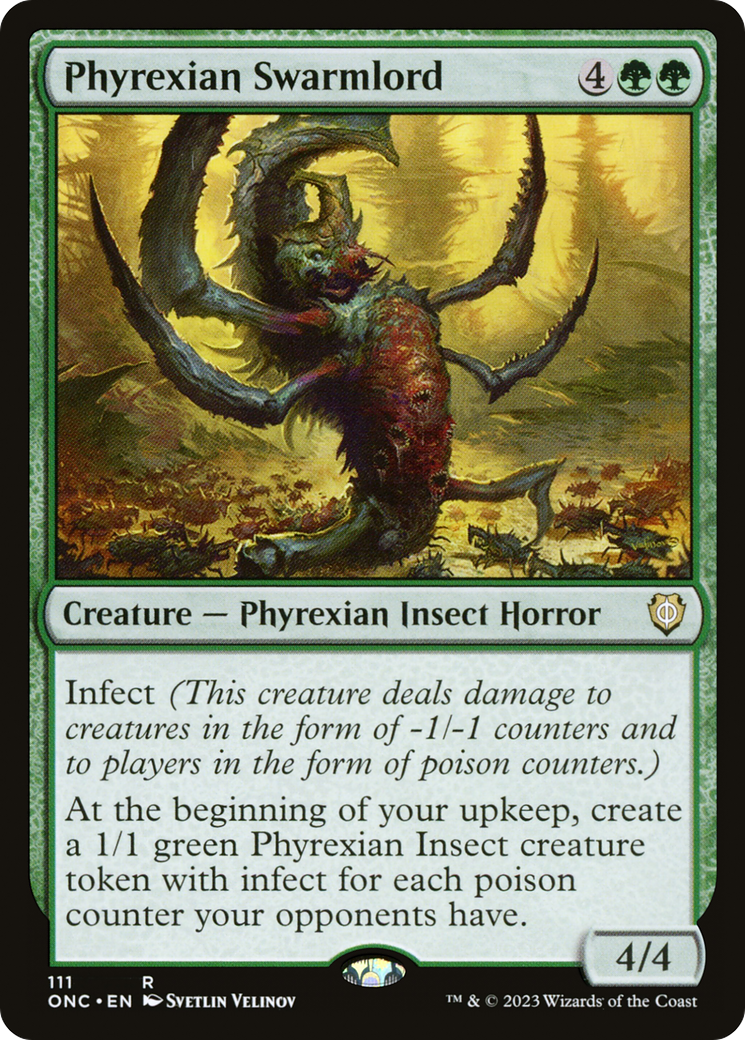 Phyrexian Swarmlord [Phyrexia: All Will Be One Commander] MTG Single Magic: The Gathering | Red Claw Gaming