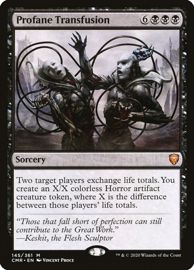 Profane Transfusion [Commander Legends] MTG Single Magic: The Gathering | Red Claw Gaming