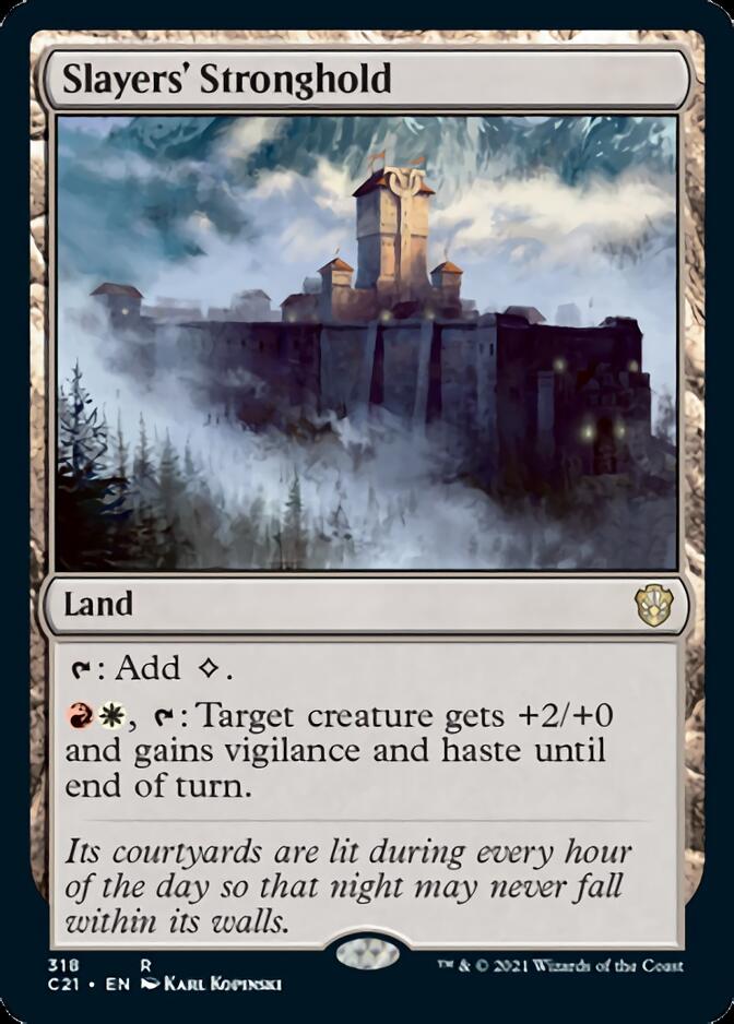 Slayers' Stronghold [Commander 2021] MTG Single Magic: The Gathering | Red Claw Gaming