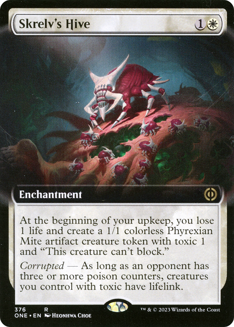 Skrelv's Hive (Extended Art) [Phyrexia: All Will Be One] MTG Single Magic: The Gathering | Red Claw Gaming