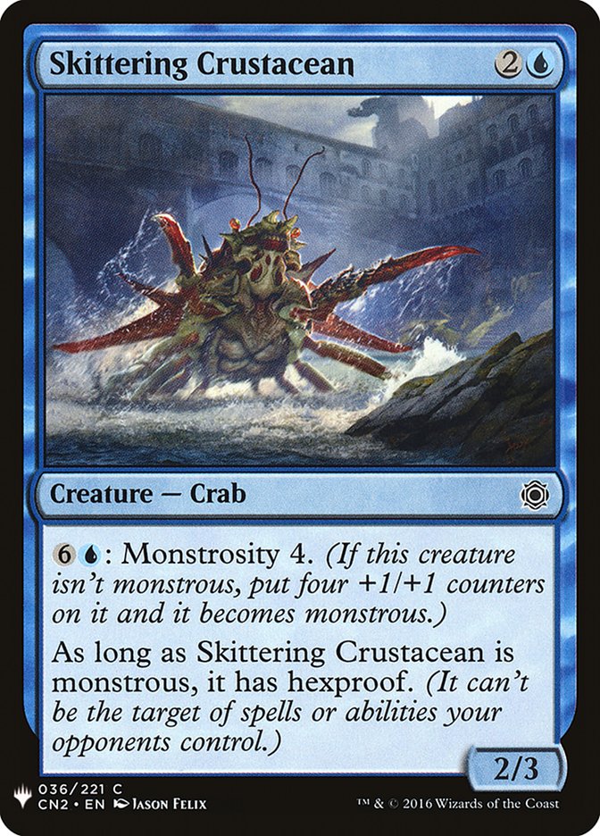 Skittering Crustacean [Mystery Booster] MTG Single Magic: The Gathering | Red Claw Gaming