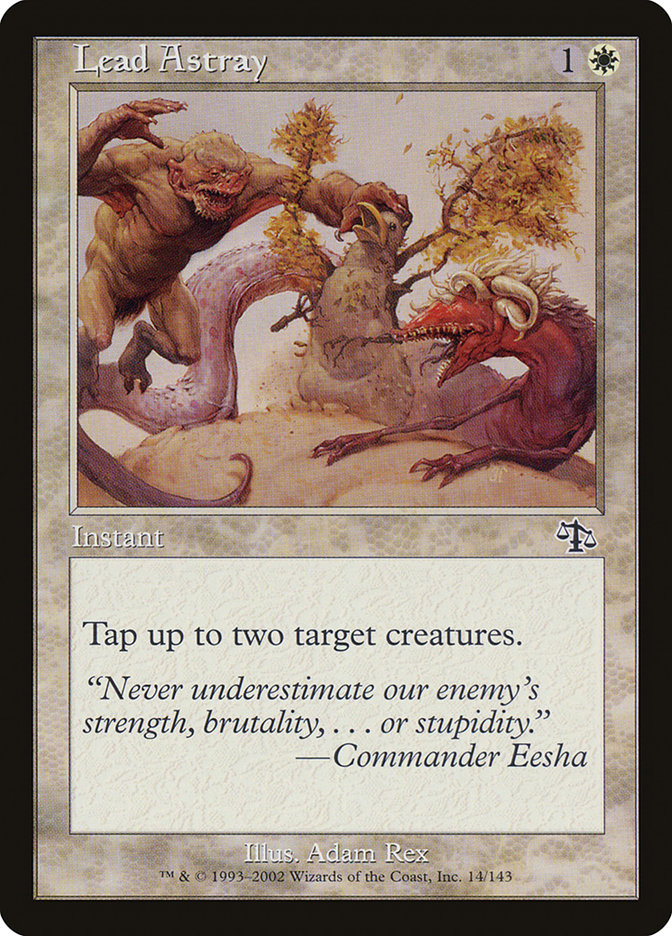 Lead Astray [Judgment] MTG Single Magic: The Gathering | Red Claw Gaming
