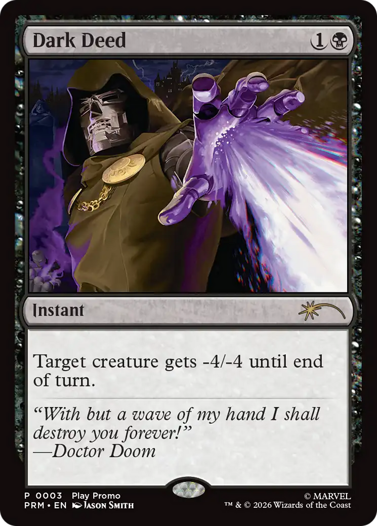 Dark Deed [Standard Showdown Promos] | Red Claw Gaming