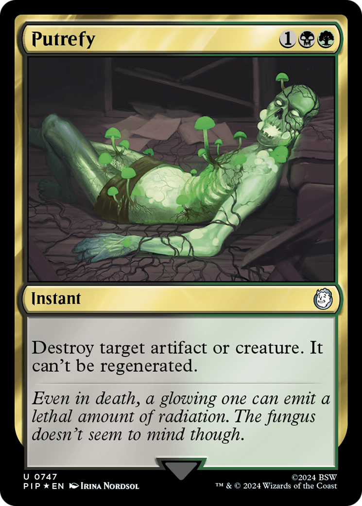 Putrefy (Surge Foil) [Fallout] MTG Single Magic: The Gathering | Red Claw Gaming