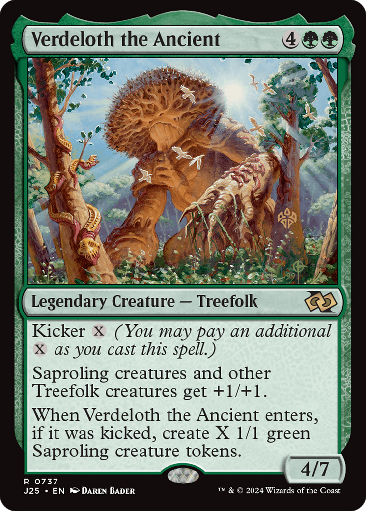 Verdeloth the Ancient [Foundations Jumpstart] MTG Single Magic: The Gathering | Red Claw Gaming
