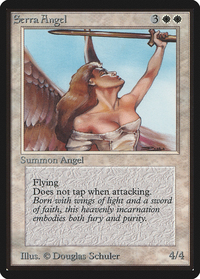 Serra Angel [Beta Edition] MTG Single Magic: The Gathering | Red Claw Gaming