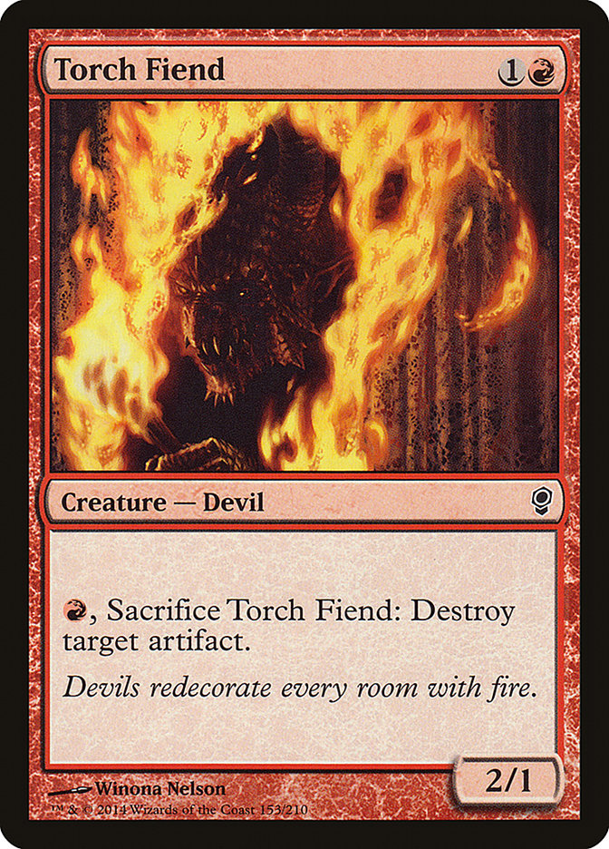 Torch Fiend [Conspiracy] MTG Single Magic: The Gathering | Red Claw Gaming