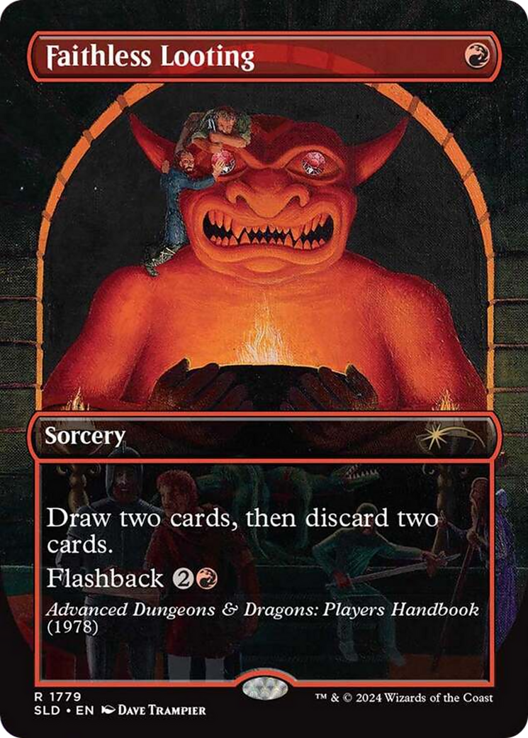 Faithless Looting [Secret Lair Drop Series] MTG Single Magic: The Gathering | Red Claw Gaming