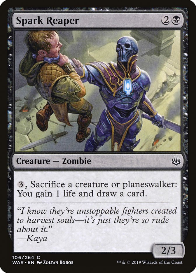 Spark Reaper [War of the Spark] MTG Single Magic: The Gathering | Red Claw Gaming
