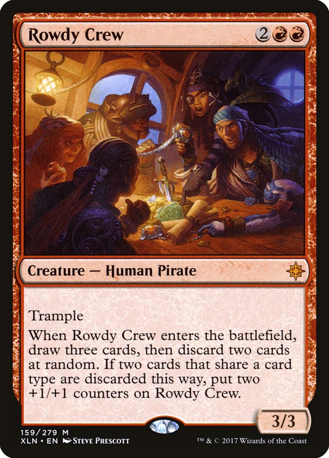 Rowdy Crew [Ixalan] MTG Single Magic: The Gathering | Red Claw Gaming