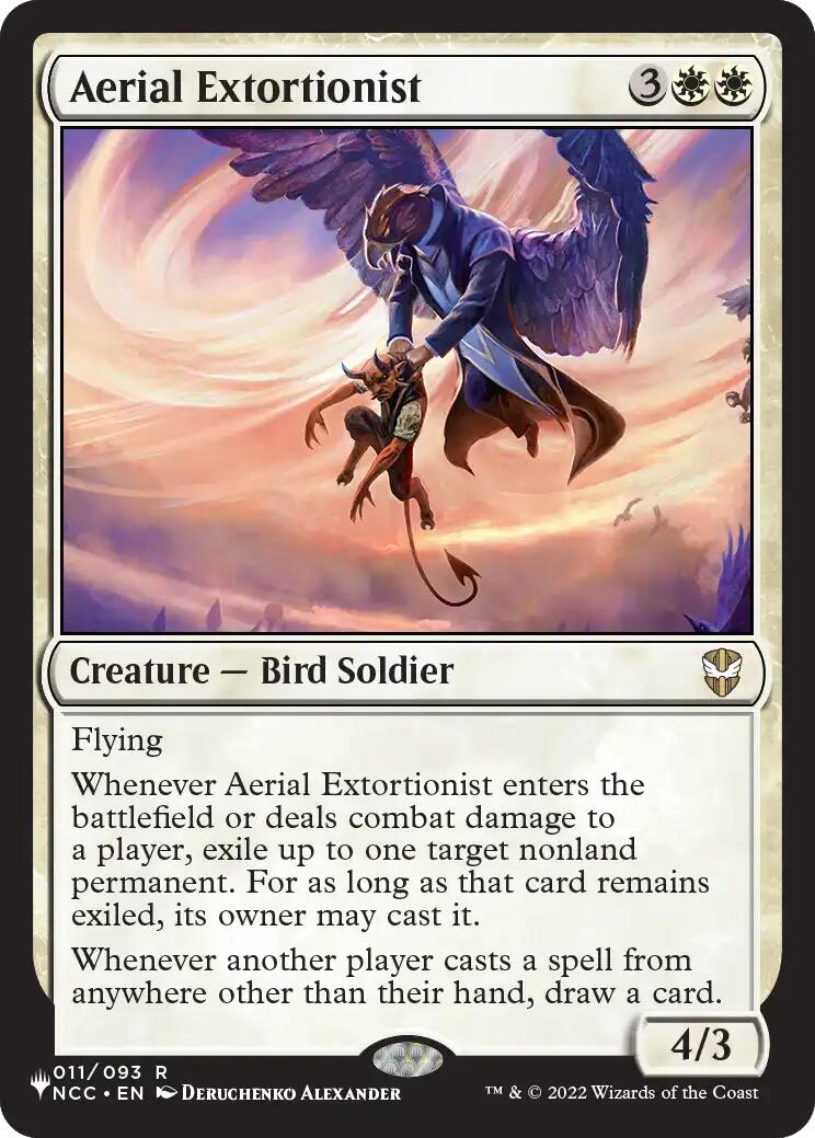 Aerial Extortionist [The List] | Red Claw Gaming