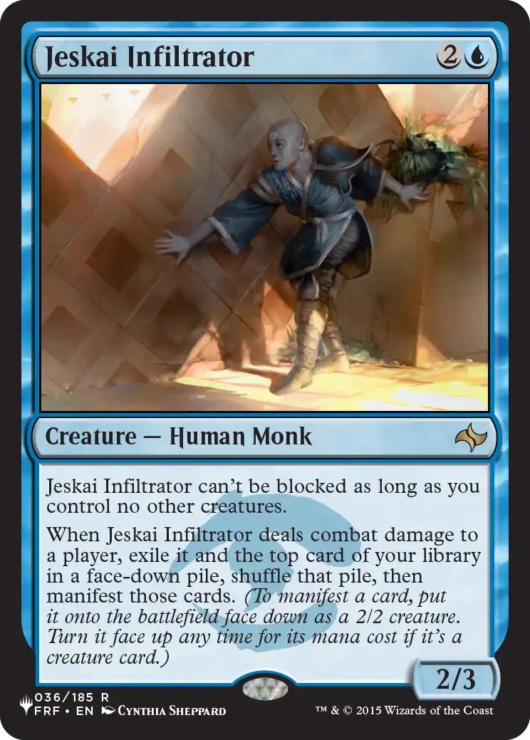 Jeskai Infiltrator [The List] | Red Claw Gaming