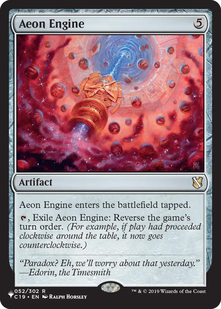 Aeon Engine [The List] MTG Single Magic: The Gathering | Red Claw Gaming