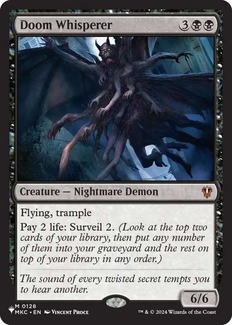 Doom Whisperer [The List] MTG Single Magic: The Gathering | Red Claw Gaming