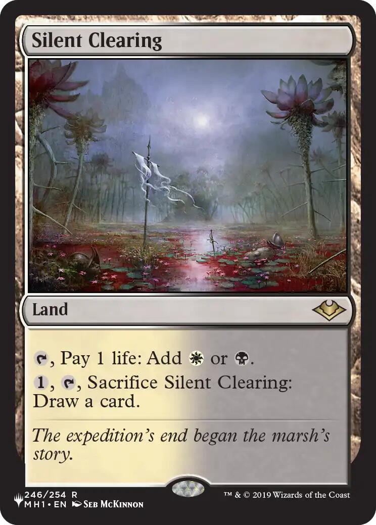 Silent Clearing [The List] MTG Single Magic: The Gathering | Red Claw Gaming